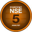 Fortinet NSE 5 badge