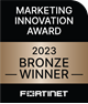 Fortinet Marketing Innovation Award 2022 logo
