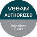Veeam authorized Edu Center logo